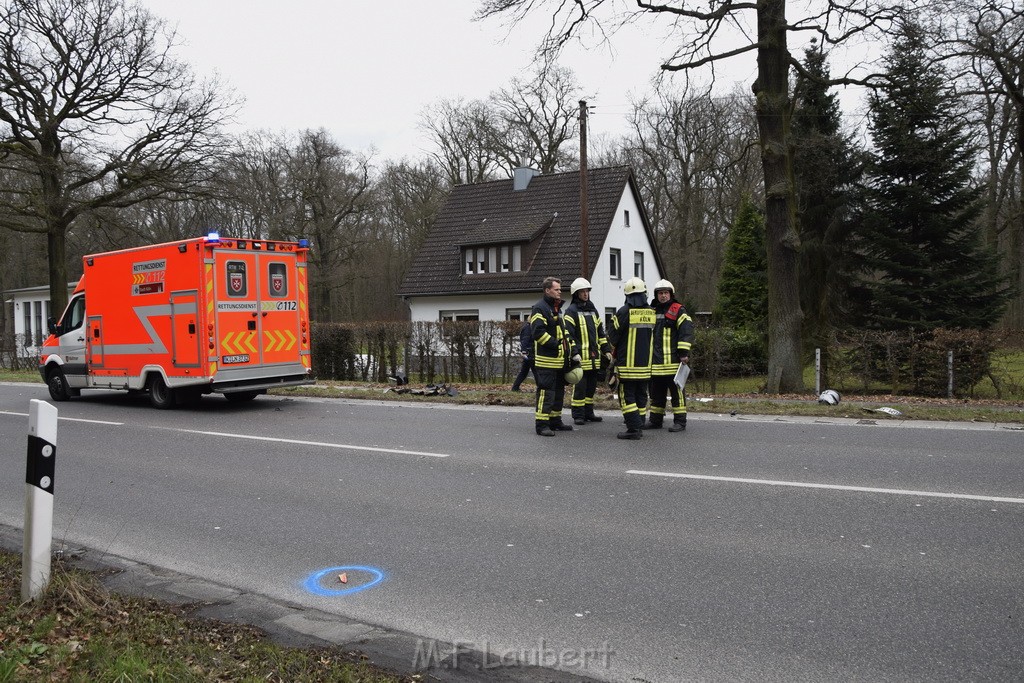 Schwerer VU Krad Pkw Koeln Porz Eil Grengeler Mauspfad P007.JPG - Miklos Laubert